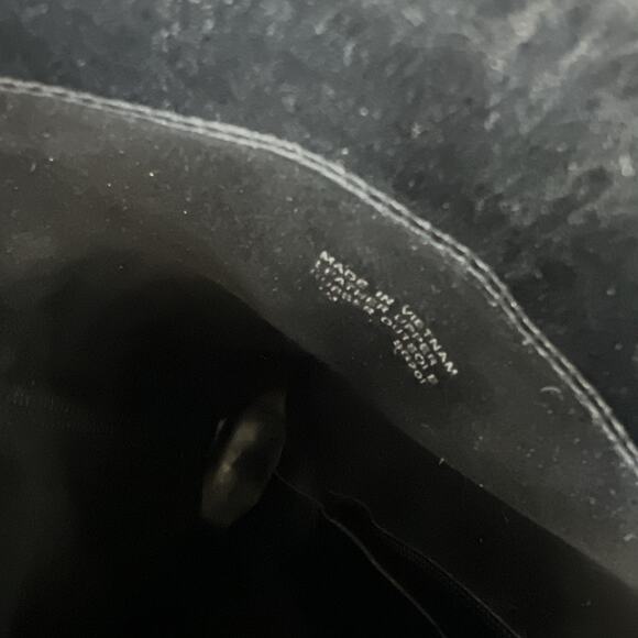 Michael Kors Tall Black Leather Riding Boots Womens Size 5 Zip Designer *Read - Picture 11 of 12